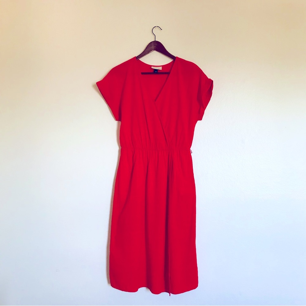 60% Cotton Faux Wrap Dress Universal Thread